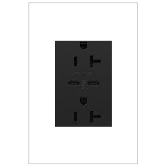 adorne 20A Tamper-Resistant Ultra-Fast Plus Power Delivery USB Type-C/C Outlet, Plus-Size in Graphite (246|ARTRUSB20PD30G4)