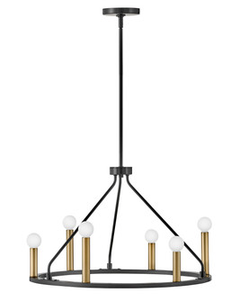 Lazlo LED Chandelier in Black (531|83155BK)