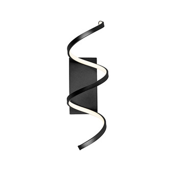 Synergy LED Wall Sconce in Black (347|WS93724BK)