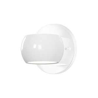 Flux LED Wall Sconce in Gloss White (347|WS46604GWH) Flux LED Wall Sconce in Gloss White (347|WS46604GWH)