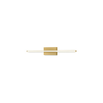 Vega Minor LED Wall Sconce in Brushed Gold (347|WS18224BG)