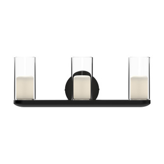 Birch LED Vanity in Black/Clear (347|VL53519BKCL)