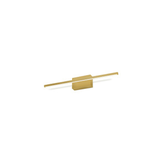 Vega Minor LED Bathroom Fixture in Brushed Gold (347|VL18224BG)