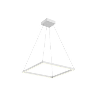 Piazza LED Pendant in White (347|PD88124WH)
