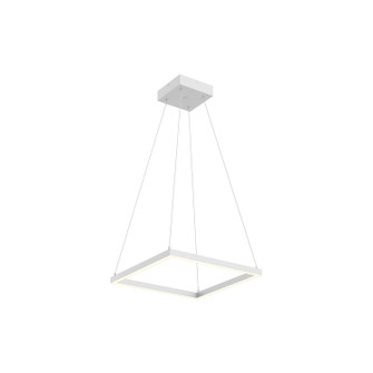Piazza LED Pendant in White (347|PD88118WH)