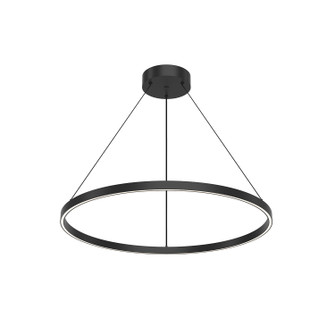 Cerchio LED Pendant in Black (347|PD87132BK)