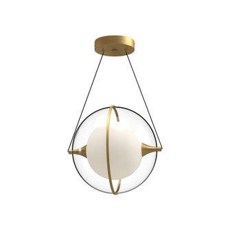 Aries LED Pendant in Brushed Gold (347|PD76712BG)