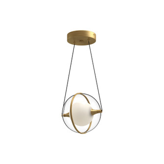 Aries LED Pendant in Brushed Gold (347|PD76708BG)