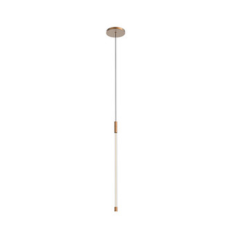 Motif LED Pendant in Brushed Gold (347|PD75021BG)