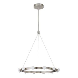 Rezz LED Pendant in Brushed Nickel (347|PD63428BN)