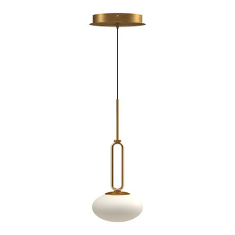 Tavira LED Pendant in Brushed Gold (347|PD29806BG)