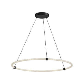 Bruni LED Pendant in Black (347|PD24748BK)
