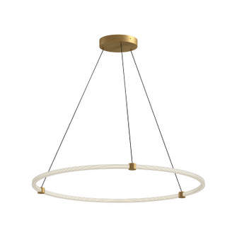 Bruni LED Pendant in Brushed Gold (347|PD24748BG)