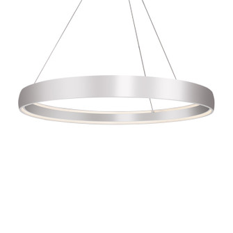 Halo LED Pendant in Brushed Silver (347|PD22753BS)