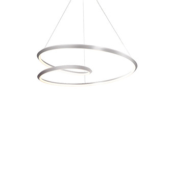 Ampersand LED Pendant in Brushed Nickel (347|PD22332BN)