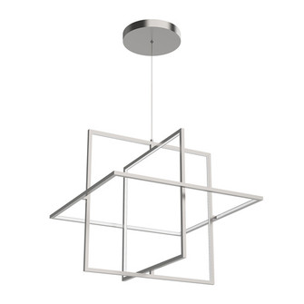 Mondrian LED Pendant in Brushed Nickel (347|PD16328BN)
