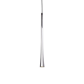 Taper LED Pendant in Chrome (347|PD15816CH)