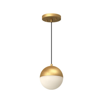 Monae LED Pendant in Brushed Gold (347|PD11706BG)