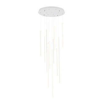 Chute LED Pendant in White (347|MP14924WH)