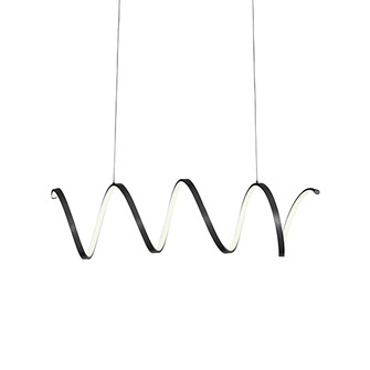 Synergy LED Pendant in Black (347|LP93742BK)