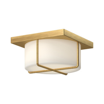 Regalo LED Flush Mount in Brushed Gold/Opal Glass (347|FM45910BGOP)