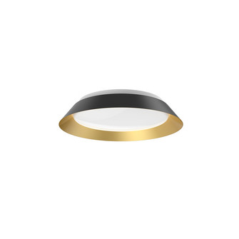 Jasper LED Flush Mount in Black/Gold (347|FM43414BKGD)