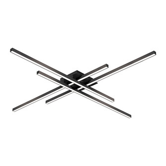 Vega Minor LED Flush Mount in Black (347|FM18247BK)