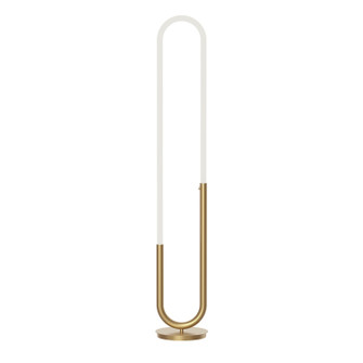 Huron LED Floor Lamp in Brushed Gold (347|FL95150BG)