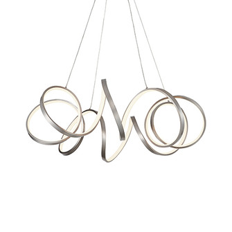 Synergy LED Chandelier in Antique Silver (347|CH93834AS)