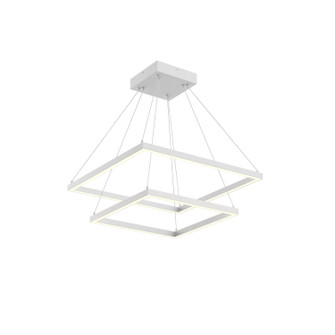 Piazza LED Chandelier in White (347|CH88224WH)