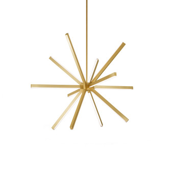 Sirius LED Chandelier in Brushed Gold (347|CH14348BG)
