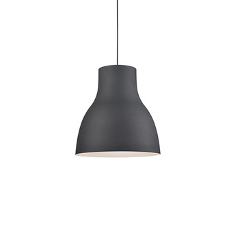 Cradle One Light Pendant in Black (347|494224BK)