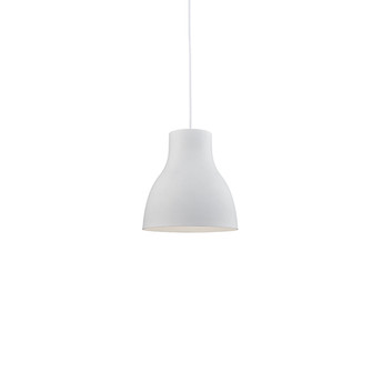 Cradle One Light Pendant in White (347|494213WH)