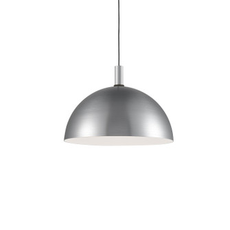 Archibald One Light Pendant in Brushed Nickel With Black Detail (347|492324BNBK)