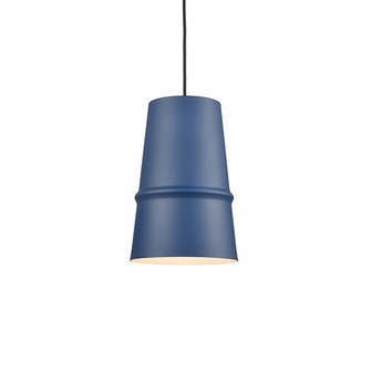Castor One Light Pendant in Indigo Blue (347|492208IB)