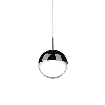 Pluto LED Pendant in Black Chrome (347|402801BCLED)