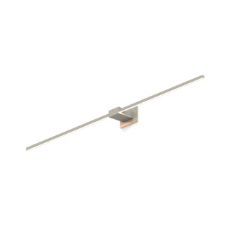 Z-Bar LED Wall Sconce in Brushed nickel (240|ZBW484CMSWBNI)