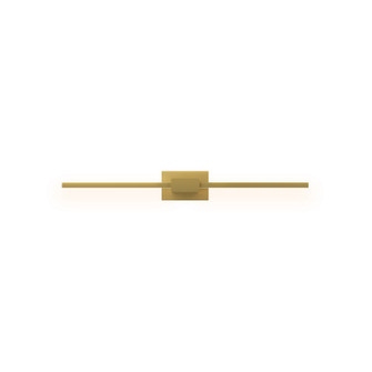 Z-Bar LED Wall Sconce in Gold (240|ZBW244CMSWGLD)