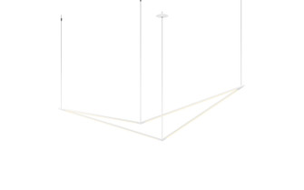Z-Bar Pendant LED Pendant in Matte White (240|ZBP36BSWMWTCNP)