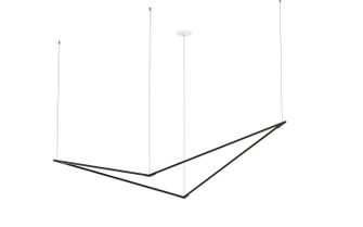 Z-Bar Pendant LED Pendant in Matte Black (240|ZBP36BSWMTBCNP)