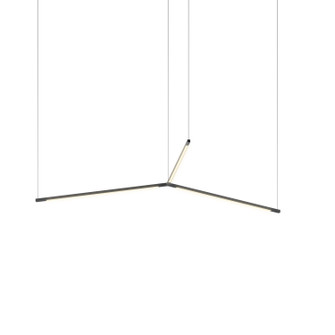 Z-Bar Pendant LED Pendant in Matte Black (240|ZBP24TRSWMTBCNP)