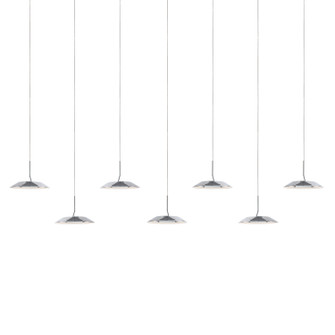 Royyo LED Pendant in Chrome (240|RYPL7SWCRM)