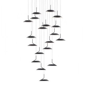 Royyo LED Pendant in Matte Black (240|RYPC19SWMTB)