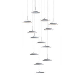 Royyo LED Pendant in Silver (240|RYPC13SWSIL)