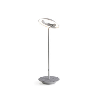 Royyo LED Desk Lamp in Silver, oxford felt (240|RYOSWSILOXFDSK)