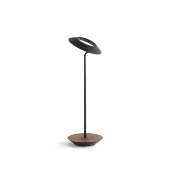 Royyo LED Desk Lamp in Matte black, oiled walnut (240|RYOSWMTBOWTDSK)