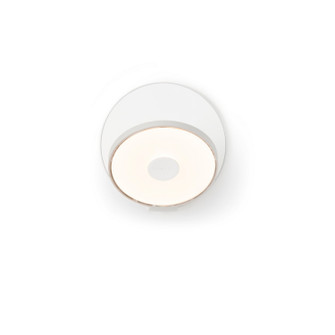 Gravy LED Wall Sconce in Silver, Matte White (240|GRWSSILMWTHW)