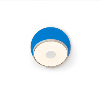 Gravy LED Wall Sconce in Silver, Matte Blue (240|GRWSSILMBLPI)