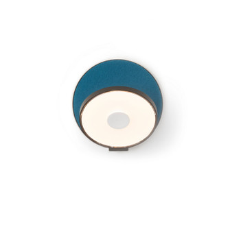 Gravy LED Wall Sconce in Metallic Black, Metallic Black (240|GRWSMBKAZFHW)