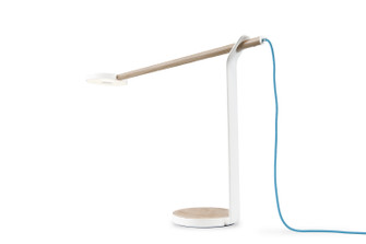 Gravy LED Desk Lamp in White Oak/Matte White (240|GR1WWOBMWTDSK)